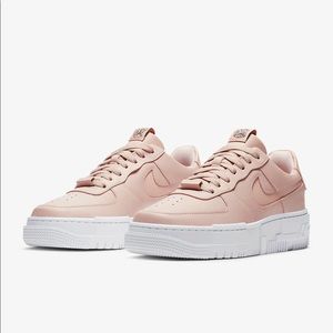 Nike Air Force 1 Pixel in Particle Beige
